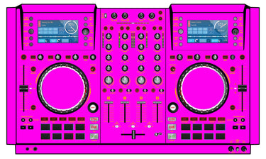 Numark NV 2 Skin Einfarbig